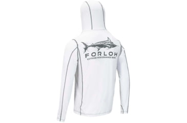 Image of Forloh SolAir Saltwater Hooded Long Sleeves, Black, L, 11536-G-BB-L