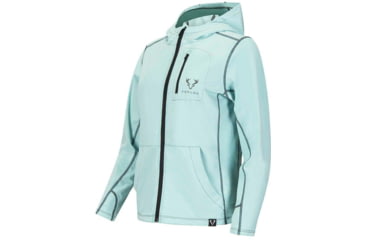 Image of Forloh SolAir Technical Hoodie - Womens, Bahama Green, S, 20620-BG-S