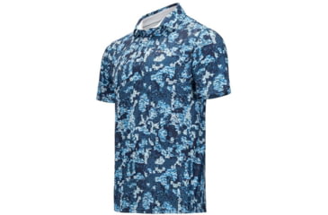 Image of Forloh SolAir UPF Polo Shirt B955F76E, Sea Clear, M, 11930-SC-M