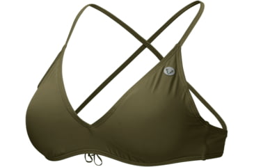 Image of Forloh Triangle Bikini Tops - Womens, FORLOH Green, XS, 21462-FG-XS