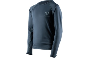 Image of Forloh Youth Deep Space Crew Long Sleeve Tops, Black, M, 30532-BB-M