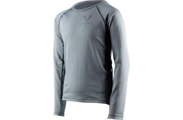 Image of Forloh Youth Deep Space Crew Long Sleeve Tops, Magnet, L, 30532-M-L