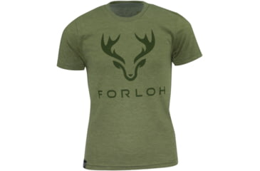 Image of Forloh Youth Logo T-Shirts, Olive You Green, 2XL, 30730-OYG-2XL