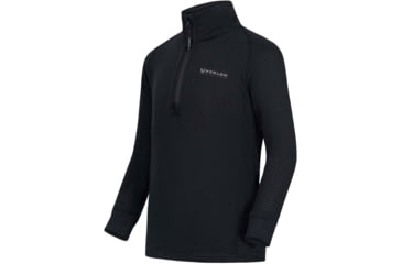 Image of Forloh Raider Polartec Power Grid Half Zip - Youth, 12 US, Black, Large, 31831-BBB-L