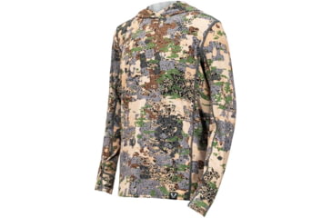 Image of Forloh Youth SolAir UPF Hooded Long Sleeve Shirt D53DF933, Exposed, XS 6, 31520-E-XS