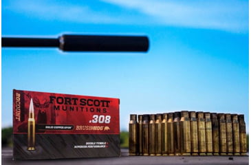 Image of Fort Scott Munitions 308 WINCHESTER 168 Grain Centerfire Rifle Ammo, 20 Rounds, 308-168-SCV