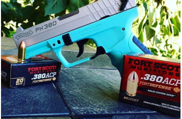 Image of Fort Scott Munitions 380ACP 95 Grain Centerfire Pistol Ammo, 20 Rounds, 380-095-SCV