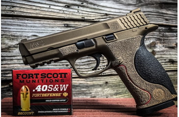 Image of Fort Scott Munitions 40 S&amp;W 125 Grain Centerfire Pistol Ammo, 20 Rounds, 400-125-SCV