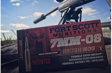 Image of Fort Scott Munitions 7MM-08 REMINGTON 120 Grain Centerfire Rifle Ammo, 20 Rounds, 7MM08-120-SCV1