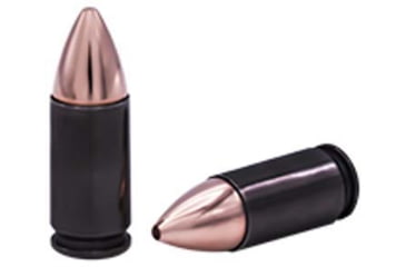 Image of Fort Scott Munitions 9 mm 115 Grain TPD-9 CNC Machined Copper Brass Pistol Ammo, 20 Rounds, 9MM-015-SCVTPD