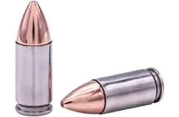 Image of Fort Scott Munitions 9mm Luger 80 grain TUI Nickel Cased Pistol Ammo, 20 Rounds, 9MM-080-SCVNIC