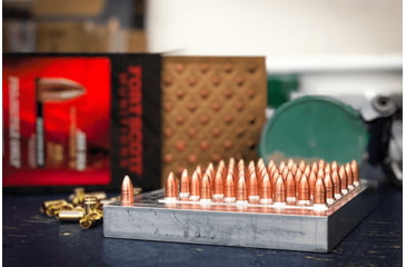 Image of Fort Scott Munitions Projectile Pistol Bullets, .355 Caliber, 125 gr, CNC Machined Copper, 50 Bullets, .355-115-SCP