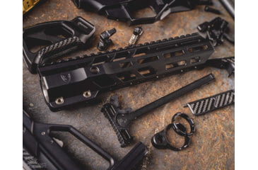 Image of Fortis Manufacturing Camber AR15 M-Lock Rail System, 9.6in, Black, 096-ML