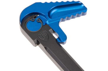 Image of Fortis Manufacturing Clutch AR15 Charging Handle, Right Handed, Blue Anodize, CH-556-CLUTCH-RH-BLU