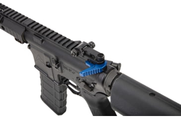 Image of Fortis Manufacturing Clutch Charging Handle, AR 10, 7.62mm, Right Handed, Blue Anodize, CH-762-CLUTCH-RH-BLU