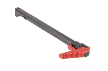 Image of Fortis Manufacturing Clutch Charging Handle, AR 10, 7.62mm, Right Handed, Red Anodize, CH-762-CLUTCH-RH-RED