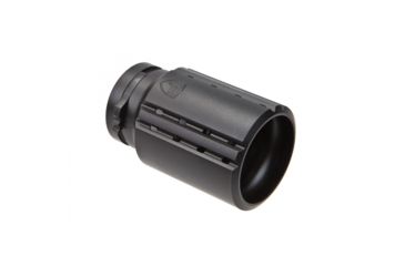 Image of USED Fortis Manufacturing CONTROL Shield w/9mm Muzzle Brake, 1/2x28 TPI, Black Nitride, BNDL-9MM-28, EDEMO1, Used, Condition Fair, Installed/Mounted