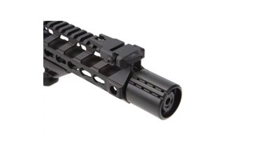 Image of USED Fortis Manufacturing CONTROL Shield w/9mm Muzzle Brake, 1/2x28 TPI, Black Nitride, BNDL-9MM-28, EDEMO2, Condition Parts Only/Salvage, Defective