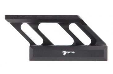 Image of Fortis Manufacturing F1 Optics Mount - Absolute Co-Witness, Black F1-OPT-ABSOLUTE