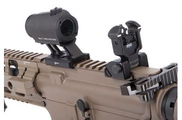 Image of Fortis Manufacturing F1 Optics Mount - Absolute Co-Witness, Black F1-OPT-ABSOLUTE