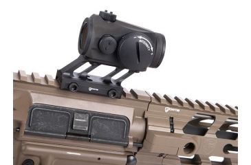 Image of Fortis Manufacturing F1 Optics Mount - Absolute Co-Witness, Black F1-OPT-ABSOLUTE