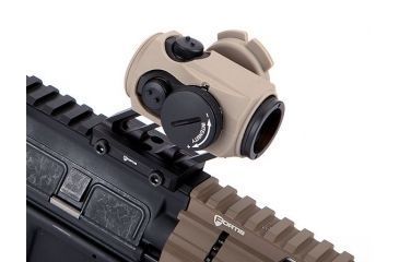 Image of Fortis Manufacturing F1TM Optics Mount - Lower 1/3, Black F1-OPT-LOWER1/3