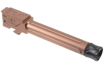 Image of Fortis Manufacturing Glock Match Grade Barrel Threaded, Glock 19X with Lone Rifling, 9MM Luger, 1/2x28, 416R Stainless, Copper Tich, FM-G19-TB-CPPR