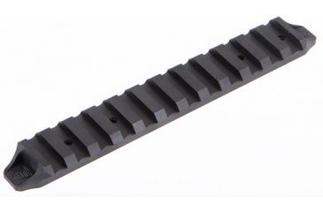Image of Fortis Manufacturing Keymod Accessory Rail - 12 in Slot, Black KM-PIC1913-12 SLOT