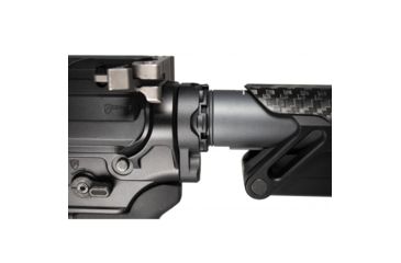 Image of Fortis Manufacturing LE Lightweight Enhanced Castle Nut/End Plate System, Tapered, K1 Lockdown, Black LE-BLK-K1-BLK