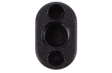 Image of Fortis Manufacturing Magazine Release Button Only, Black, Small, AR15-MB-6061-BLK