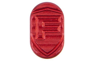 Image of Fortis Manufacturing Magazine Release Button Only, Red, Small, AR15-MB-6061-RED