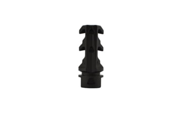 Image of Fortis Manufacturing Muzzle Brake 9mm Nitride, 1.5 x 28 TPI, BLACK 9MM-MB-BLK-28