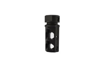 Image of Fortis Manufacturing Muzzle Brake 9mm Nitride, 1.5 x 28 TPI, BLACK 9MM-MB-BLK-28