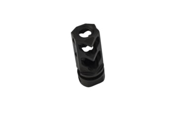 Image of Fortis Manufacturing Muzzle Brake 9mm Nitride, 1.5 x 28 TPI, BLACK 9MM-MB-BLK-28