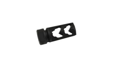 Image of Fortis Manufacturing Muzzle Brake 9mm Nitride, 1.5 x 28 TPI, BLACK 9MM-MB-BLK-28