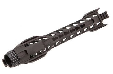 Image of Fortis Manufacturing Night Rail Free Float Rail System, 12 in -Keymod, Black NTR-12-KM