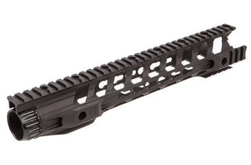 Image of Fortis Manufacturing Night Rail Free Float Rail System, 12 in -Keymod, Black NTR-12-KM
