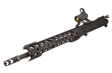 Image of Fortis Manufacturing Night Rail Free Float Rail System, 12 in -Keymod, Black NTR-12-KM