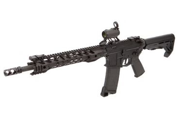 Image of Fortis Manufacturing Night Rail Free Float Rail System, 12 in -Keymod, Black NTR-12-KM