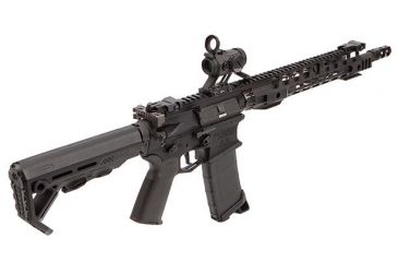 Image of Fortis Manufacturing Night Rail Free Float Rail System, 12 in -Keymod, Black NTR-12-KM