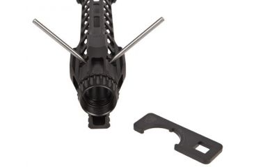 Image of Fortis Manufacturing Night Rail Free Float Rail System, 12 in -MLOK, Black NTR-12-MLOK