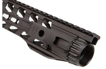 Image of Fortis Manufacturing Night Rail Free Float Rail System, 14 in -Keymod, Black NTR-14-KM