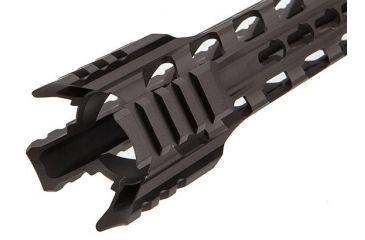 Image of Fortis Manufacturing Night Rail Free Float Rail System, 14 in -Keymod, Black NTR-14-KM