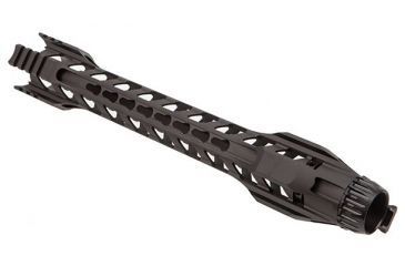 Image of Fortis Manufacturing Night Rail Free Float Rail System, 14 in -Keymod, Black NTR-14-KM