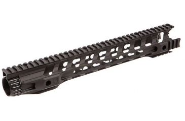 Image of Fortis Manufacturing Night Rail Free Float Rail System, 14 in -Keymod, Black NTR-14-KM