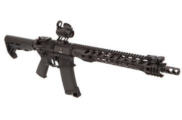 Image of Fortis Manufacturing Night Rail Free Float Rail System, 14 in -Keymod, Black NTR-14-KM