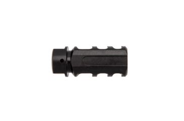 Image of Fortis Manufacturing RED Rapid Engagement Device Muzzle Brake PCC MOD 2, 9mm, 1/2x36 TPI, 4140 Steel, Black 9mm-RED-M2-36