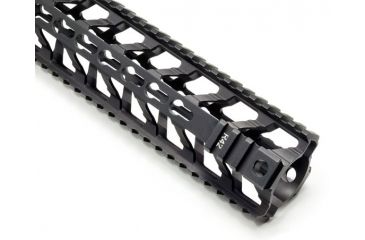 Image of Fortis Manufacturing REV Free Float Rail System, 12 in, Black REV-12