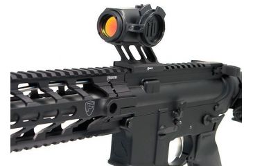 Image of Fortis Manufacturing REV Free Float Rail System, 12 in, Black REV-12