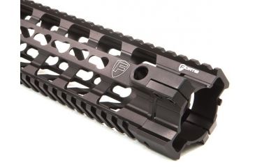 Image of Fortis Manufacturing REV Free Float Rail System, 14 in, Black REV-14